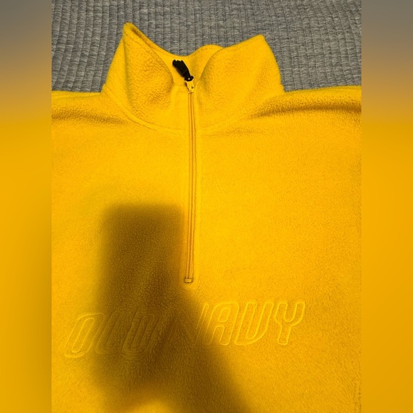 old navy fleece quarter zip - Picture 3 of 12